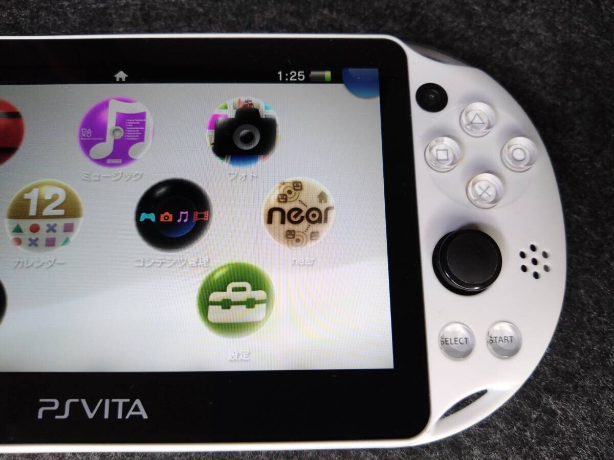 PS Vita Glacier White PCH 2000 ZA22 Console only PSV Slim [H]