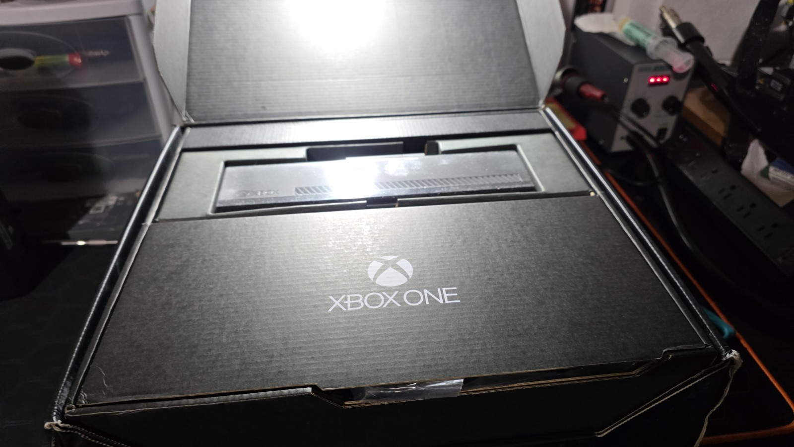 Microsoft Xbox One Day One Edition 500GB Black Console, Open Box