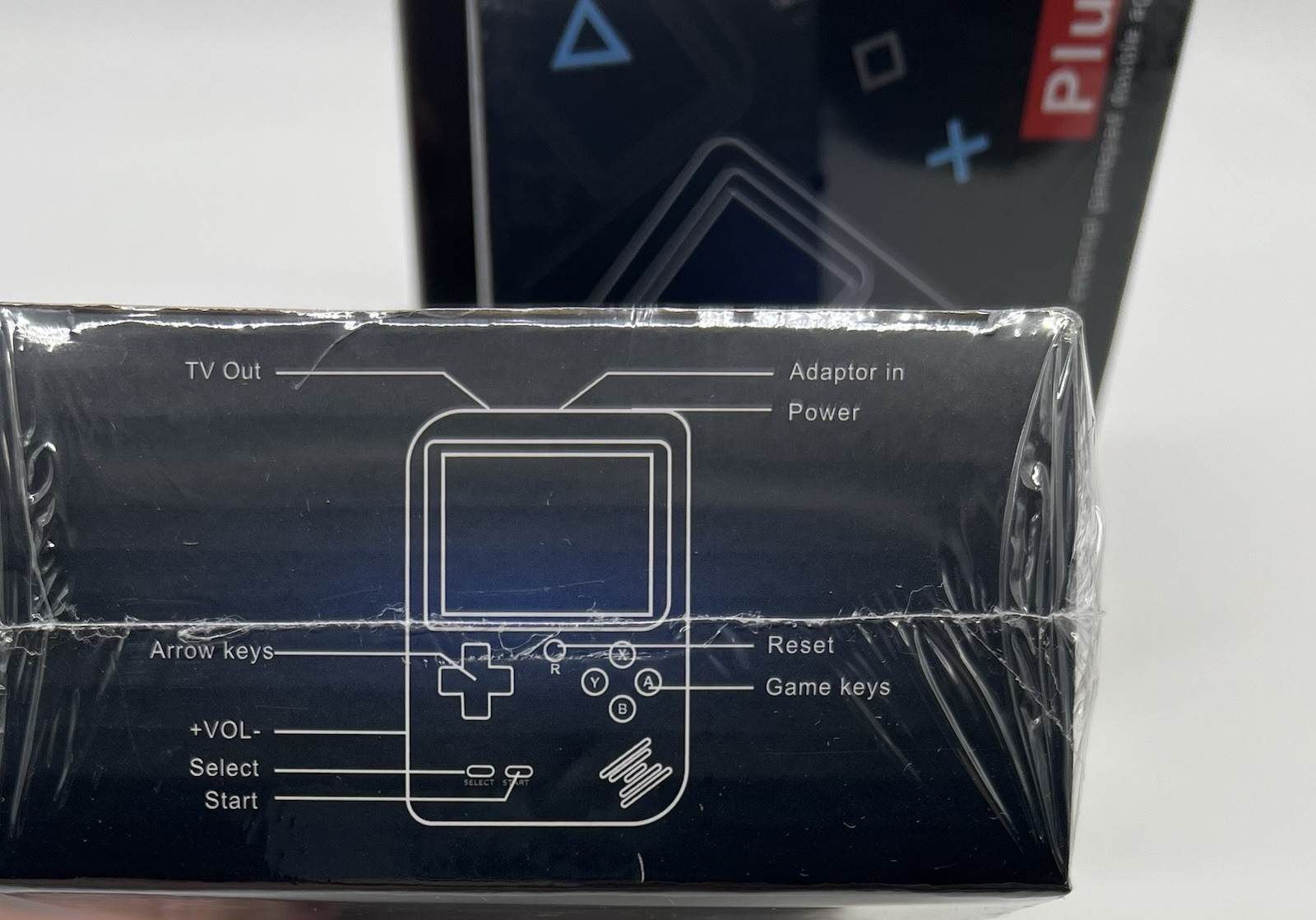 Game Box Plus Retro Hand Held Game System Rechargeable Battery 400 Games TV Play
