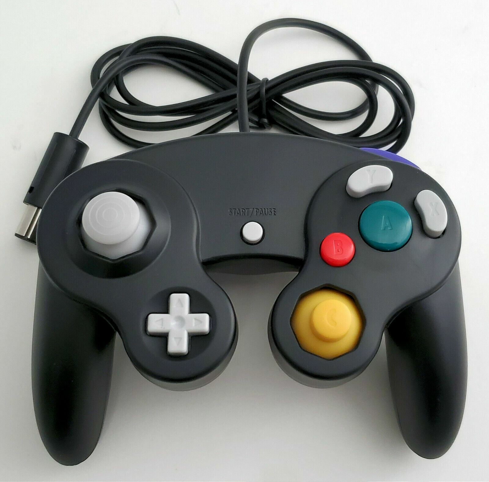 Nintendo GameCube DOL-101 Gaming System Console 2 Controller Bundle Black GCN