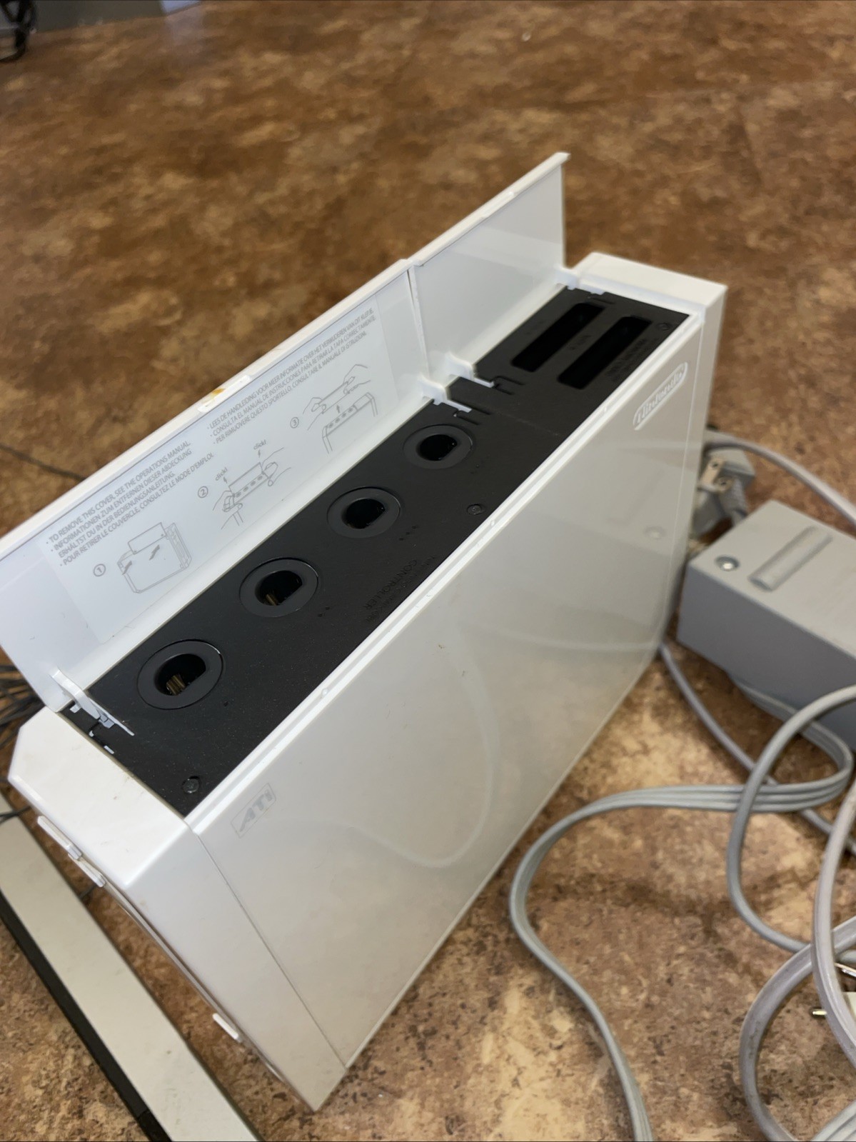 Nintendo Wii Console + and Power Cord Only , Used, Tested GameCube Compatible