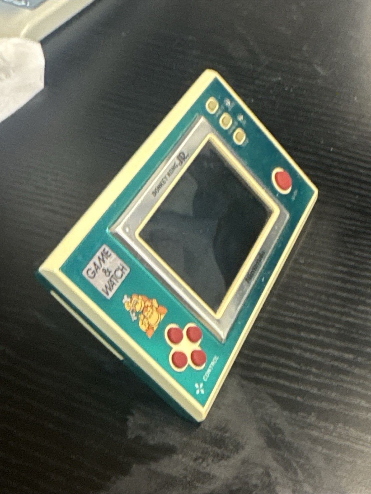 1982 Nintendo Game & Watch Donkey Kong JR Model No. DJ-101 Hard to see screen