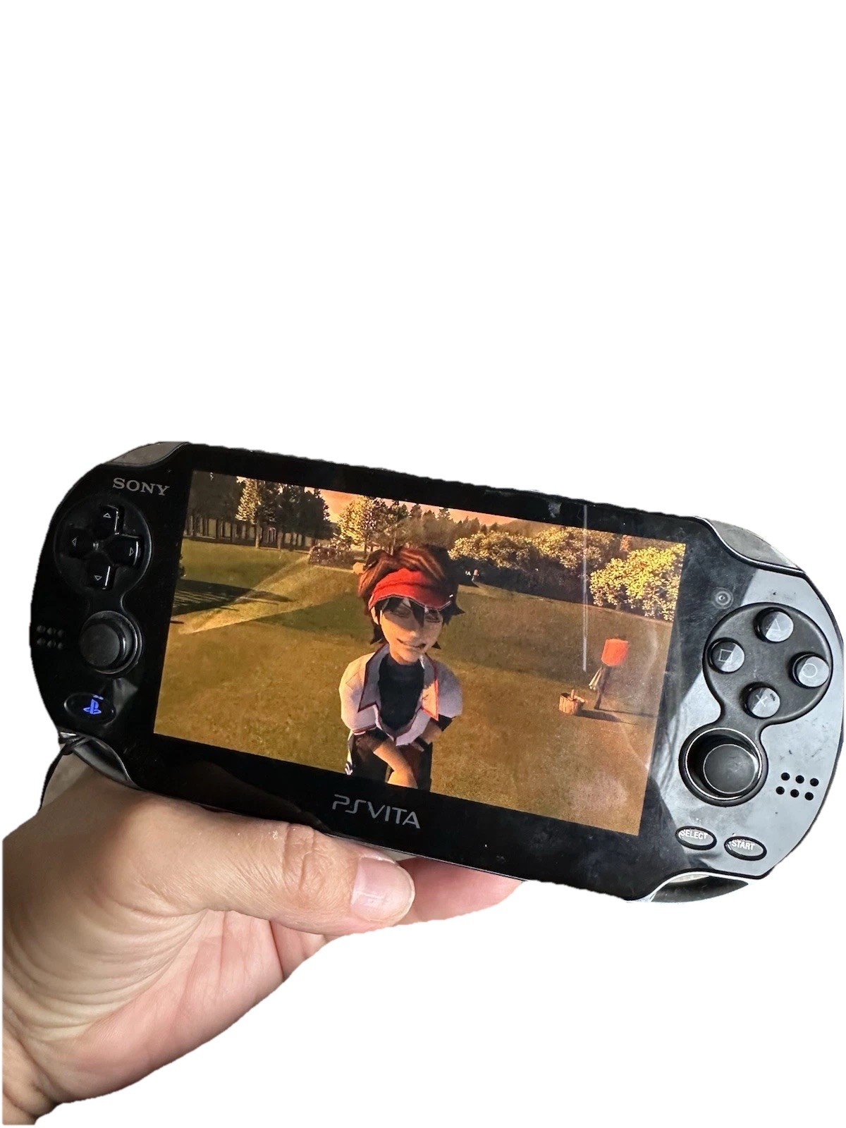 Sony PS Vita PCH-1101 Limited Edition Handheld System – Crystal Black With Game.