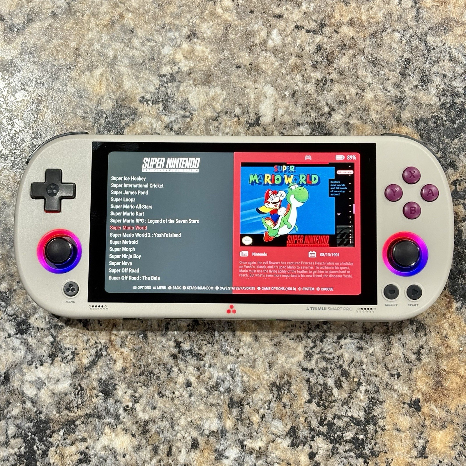 New Trimui Smart Pro Gaming Handheld, New 64GB Card, Custom Loaded Ready To Play