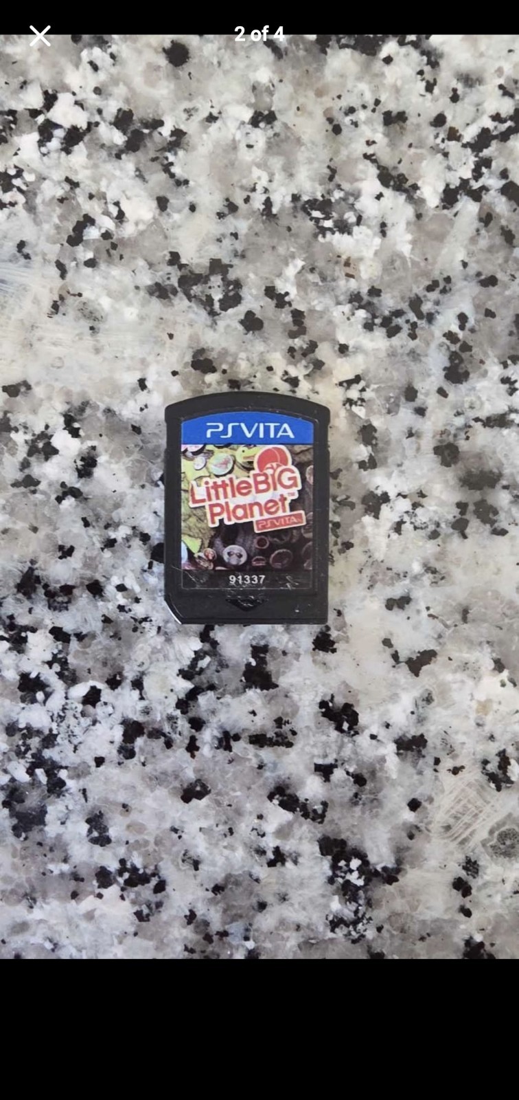 Sony PS Vita PCH-1000 Black 16GB Wi-Fi Bluetooth NTSC-U/C w/2 Games