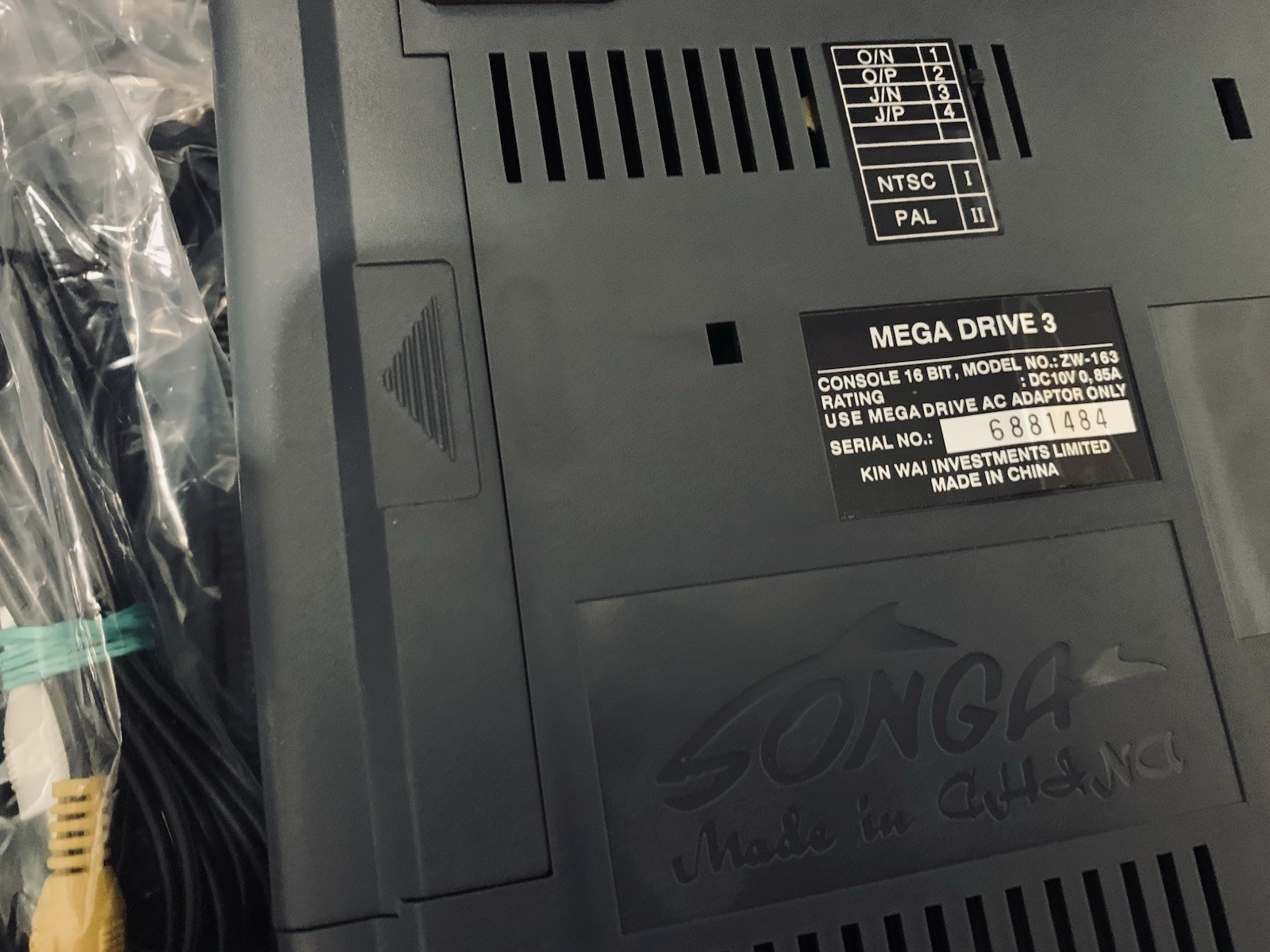 Sega Mega Drive 3 (Сега) 16-bit Clone (MD) Collectible Game Console (Rare)