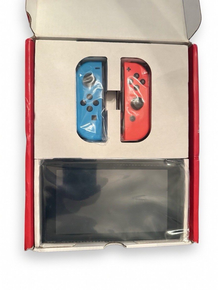 Nintendo Switch Black (JAP VERSION) Console Gray JoyCons *NEW -See Box* US PLUG