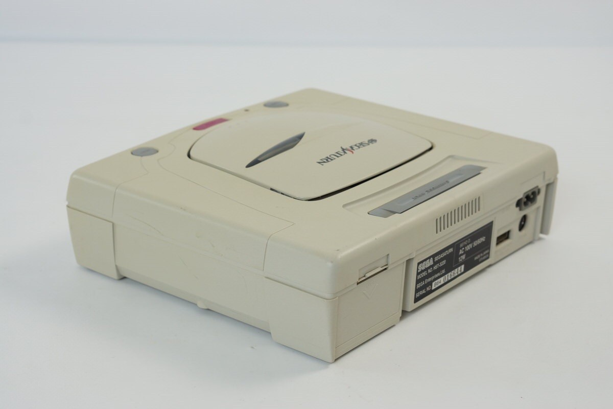 Sega Saturn Console -System Only- WHITE HST-3220 Tested NTSC-J B64016644
