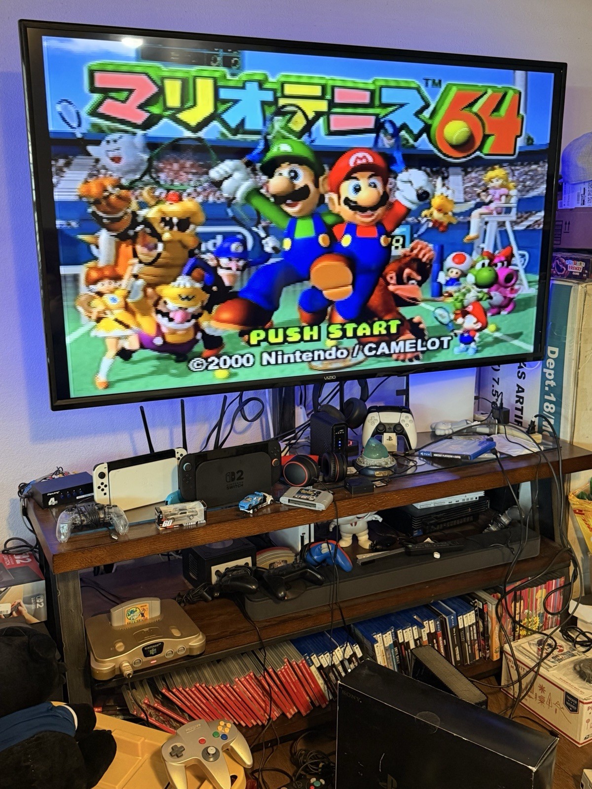Nintendo 64 N64 Gold Console Compete In Box – NUS-001 JPN – Tested