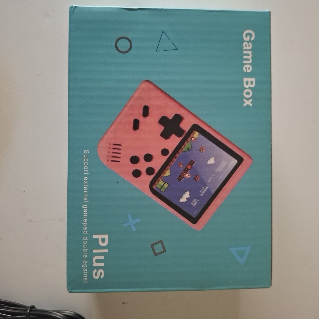 Game Box Plus Handheld Game System Grey – Retro Portable Console – New