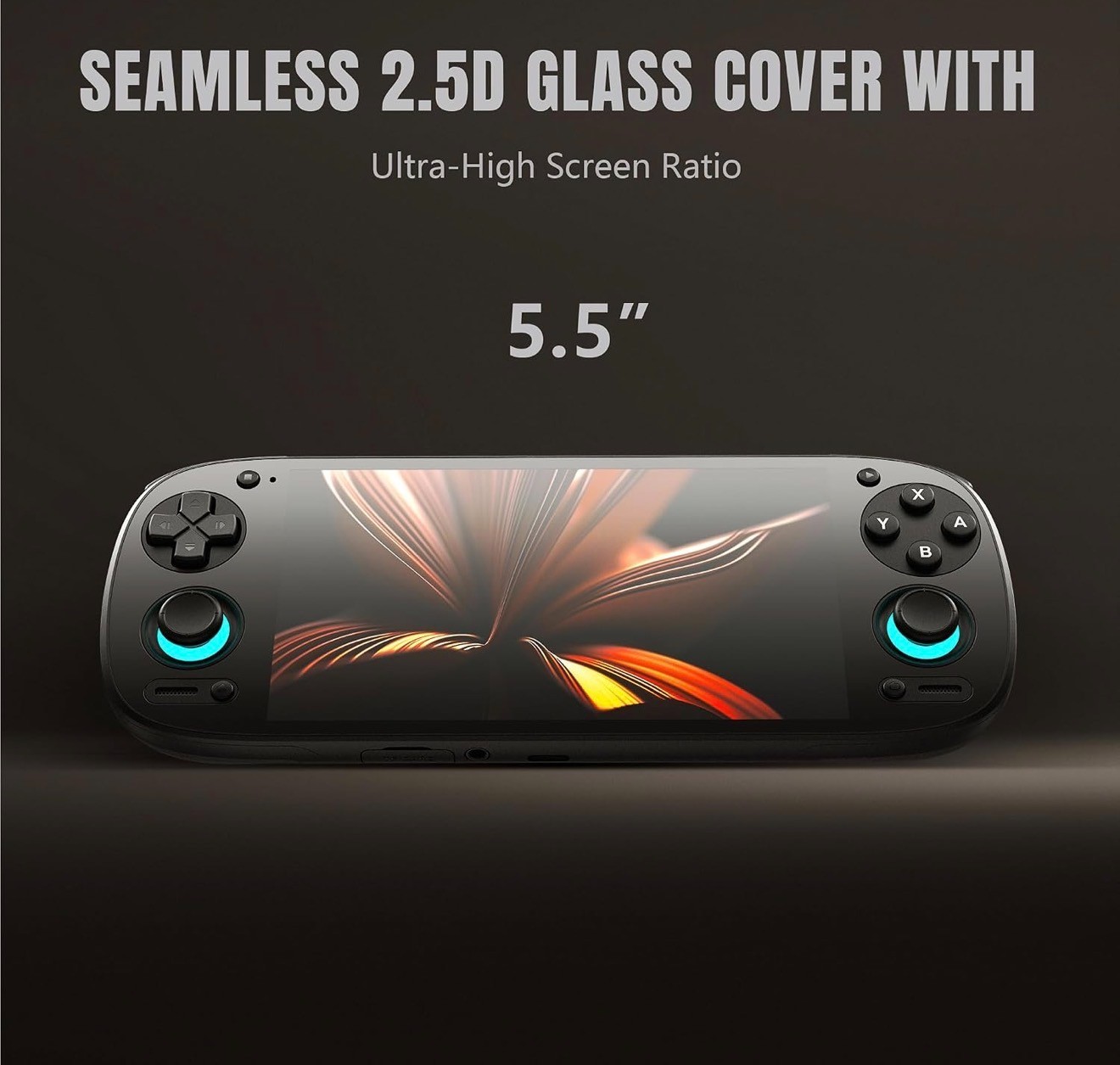 Retroid Pocket 5 | Black | 1TB Linux | Black Official Grip | Power On & Play!