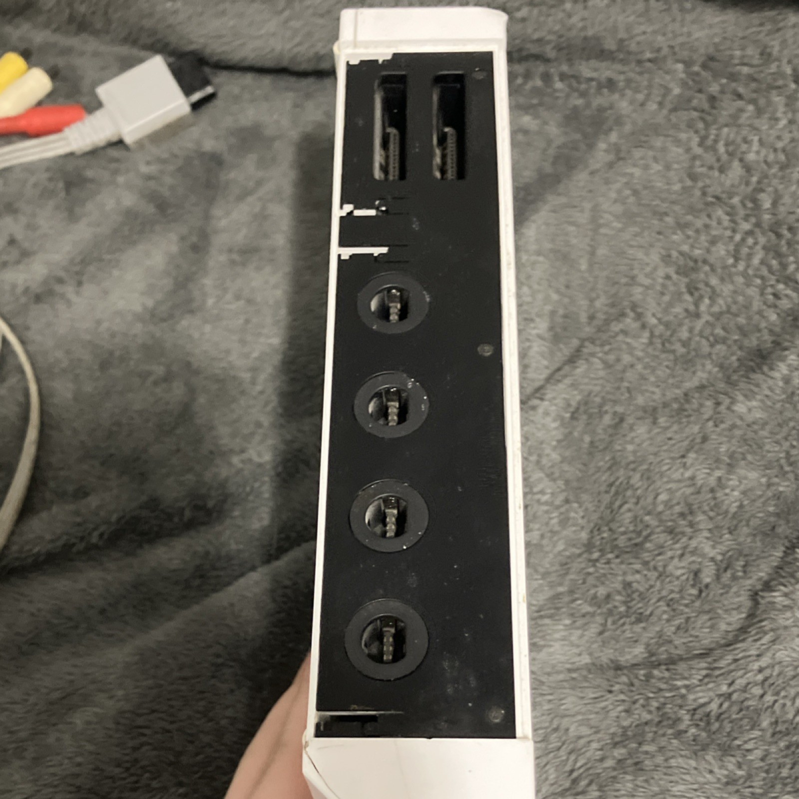 Nintendo Wii RVL-001 (White) NTSC-U/C Console Bundle (Tested, Read Discription)
