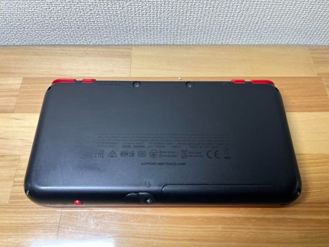 New Nintendo 2DS XL LL Mario Kart 7 Red Black Console Stylus Japanese ver