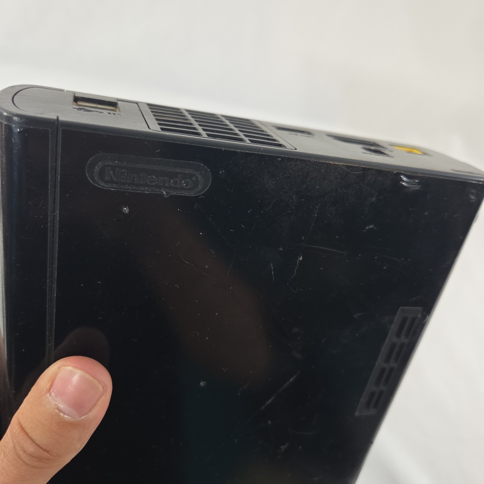 Nintendo Wii U WUP-101(02) 32GB Black Console Only *No Gamepad* Tested *READ*
