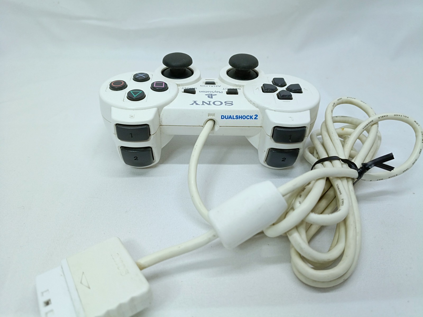 PS2 SCPH-55000 GT Racing Pack Ceramic White Console NTSC-J Japan Tested