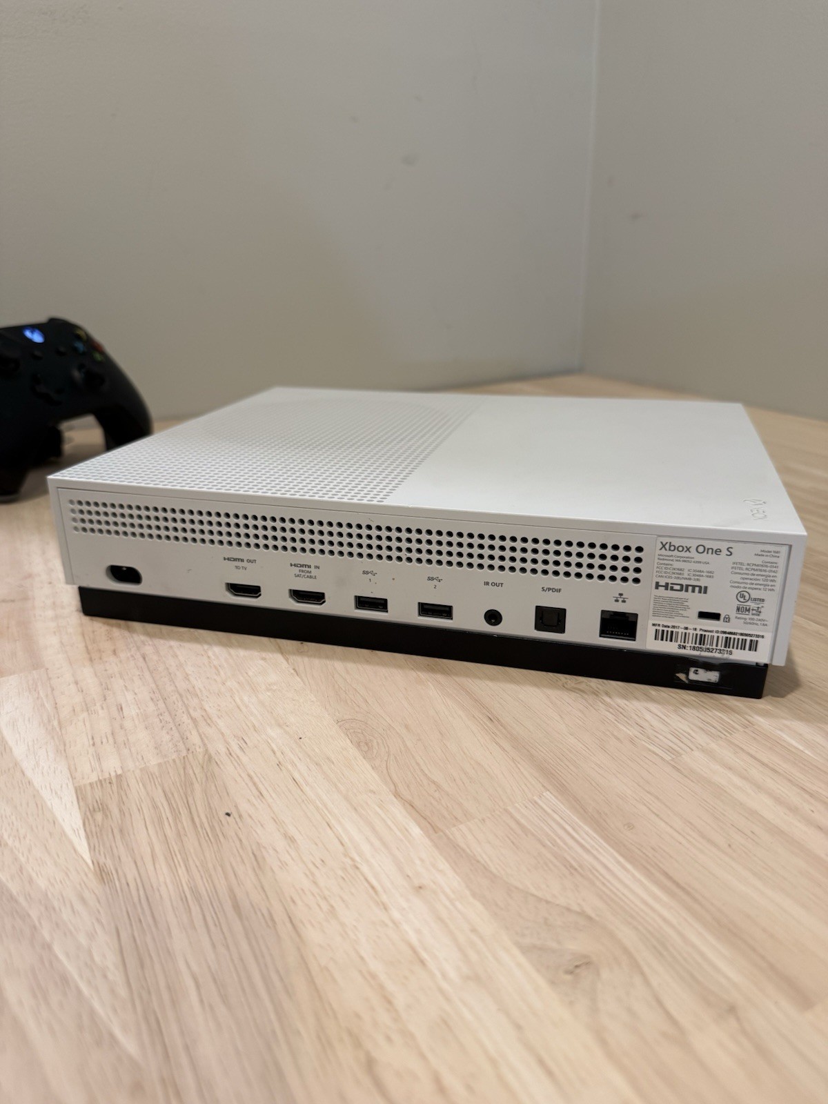 Microsoft Xbox One S 500GB, Controller ,Stripped , Cleaned, Thermal Paste New