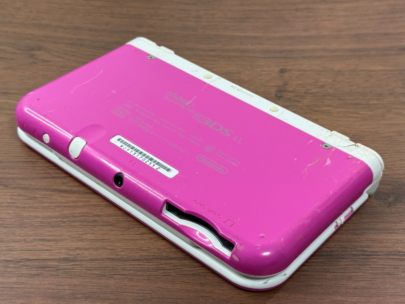Nintendo New 3DS XL Pink White Console Tested Japan ver R6181