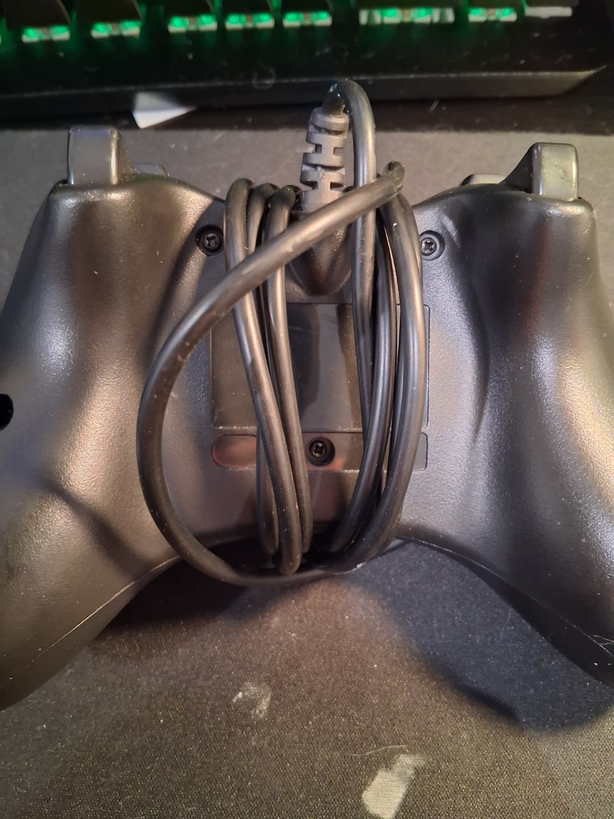 Microsoft Xbox 360 Black Matte Console UNTESTED For Parts Includes 4x…