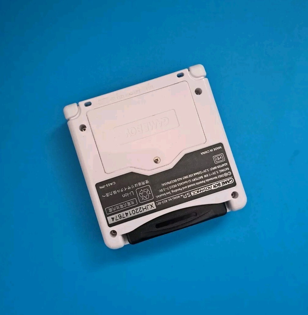 Gameboy Advance SP AGS 001 IPS screen, Type C Rechargeable, AMP