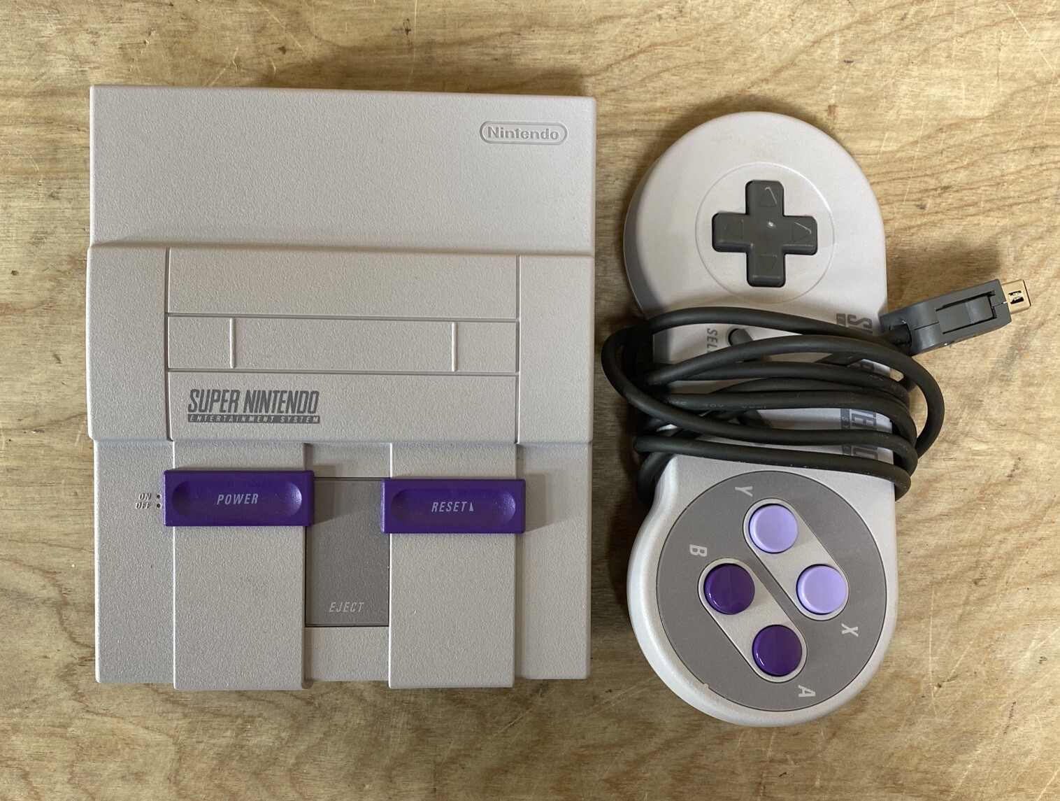 Nintendo Super NES Mini Classic Edition Control Deck – Gray No Power Cord