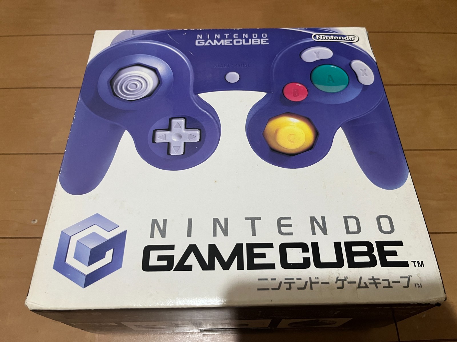 Nintendo GameCube Console & Controller Violet Color with BOX and Manual 2 Games