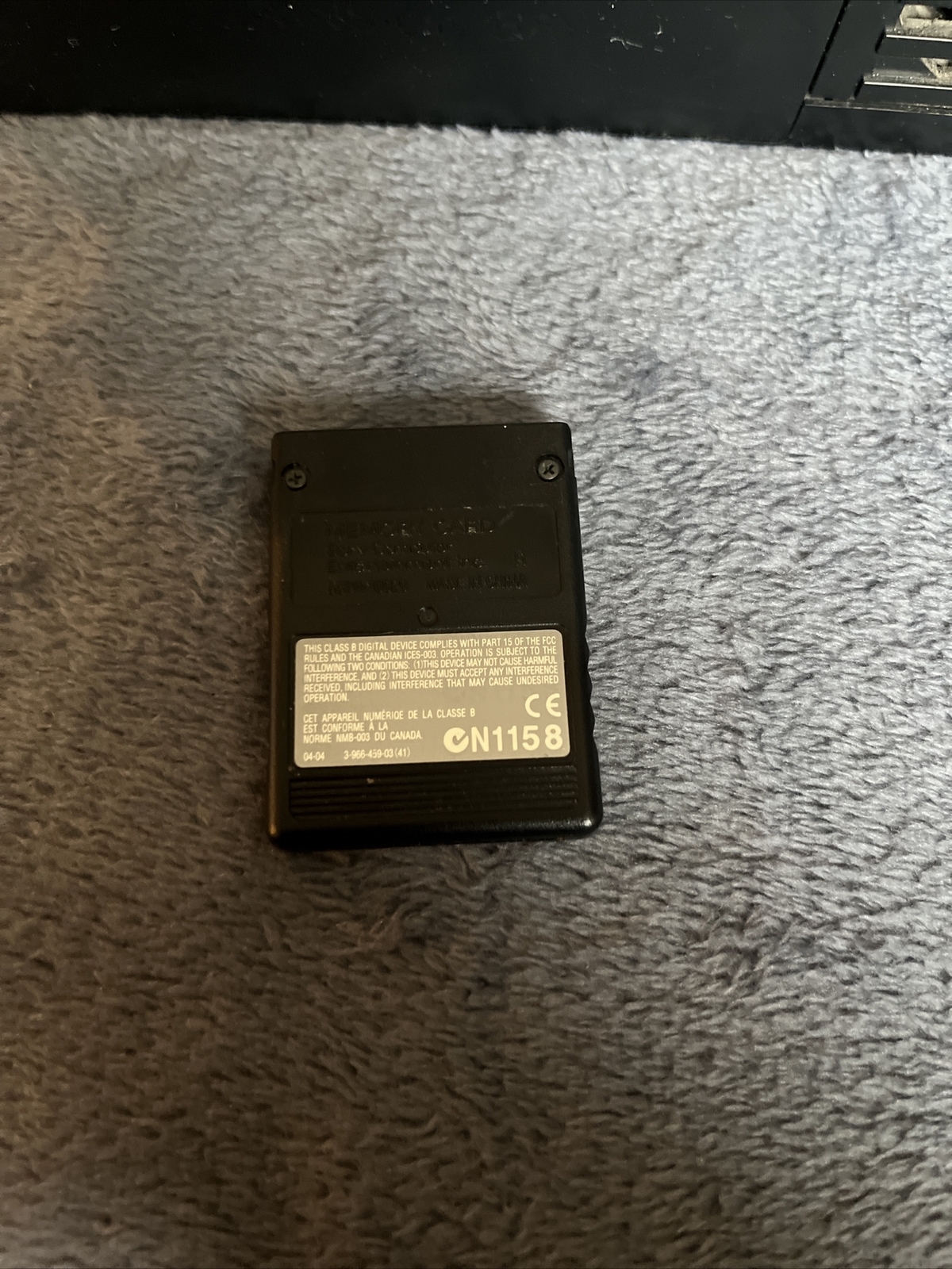 Sony PlayStation 2 Console and 8MB Memory Card