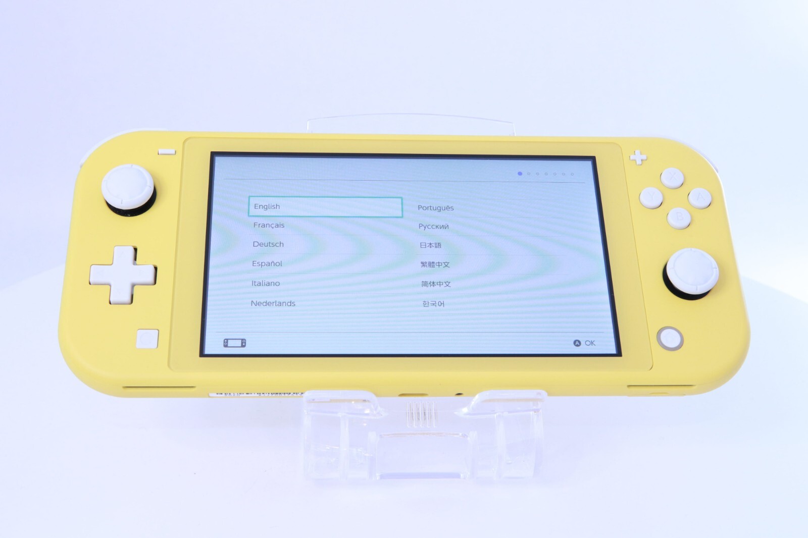 JP Game Nintendo Switch Lite Yellow [Rank :S] 【 Region Free 】
