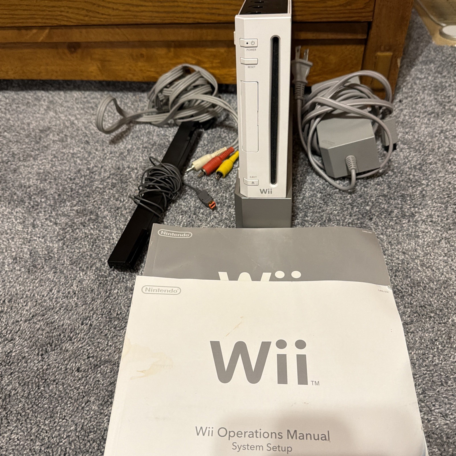 Nintendo Wii Replacement Gamecube Compatible RVL-001 Tested Works Console