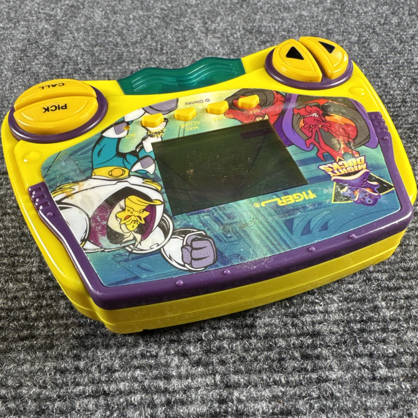 Vtg Mighty Ducks Handheld Games by Tiger Electronics 1997 Tested Works