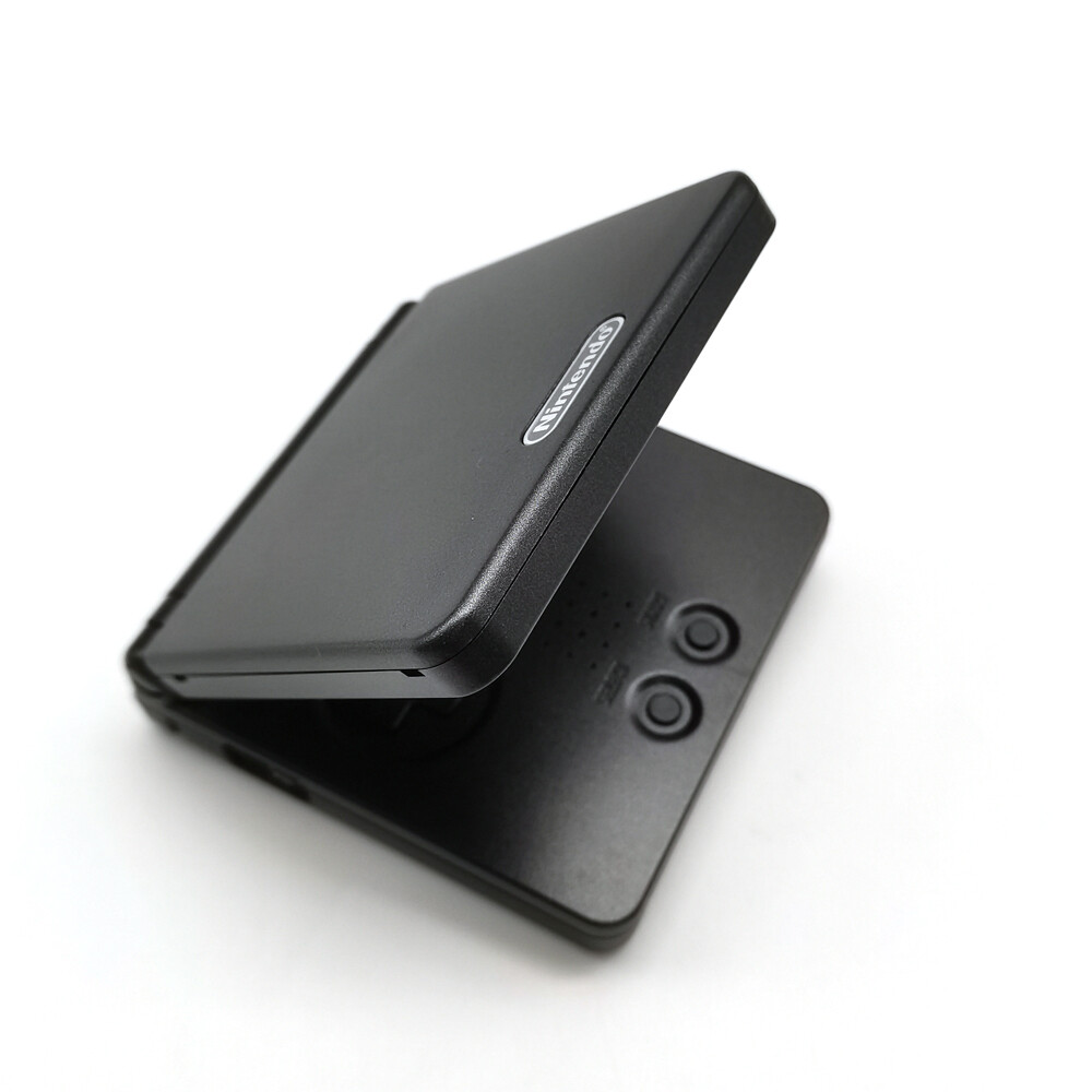 Black Game Boy Advance SP Console Built-in IPS V5 Backlight Screen 720×480