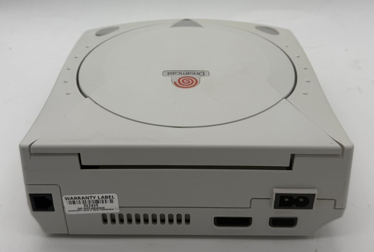 Sega Dreamcast HKT-3020 White Video Game Console w/Sega SPorts Contr (MAC000418)