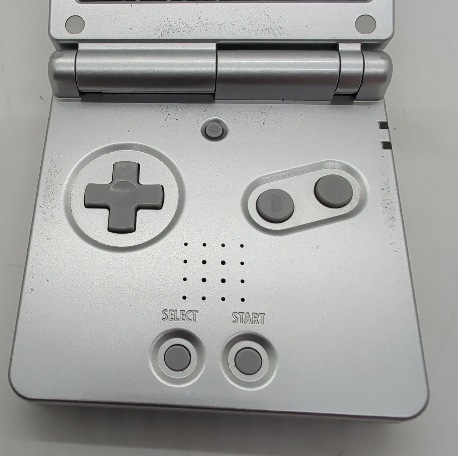 Game Boy Advance GBA SP AGS 001 Handheld System Silver – Tested & Working