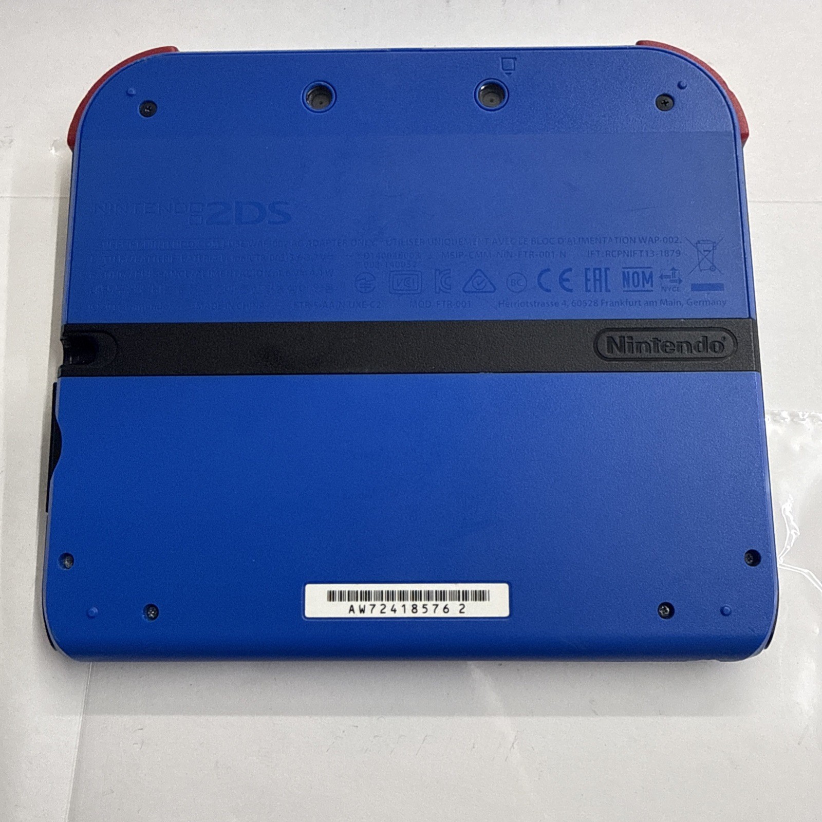3ds – Blue Red Console Nintendo 2ds Handheld Video Game Console L Button Issues