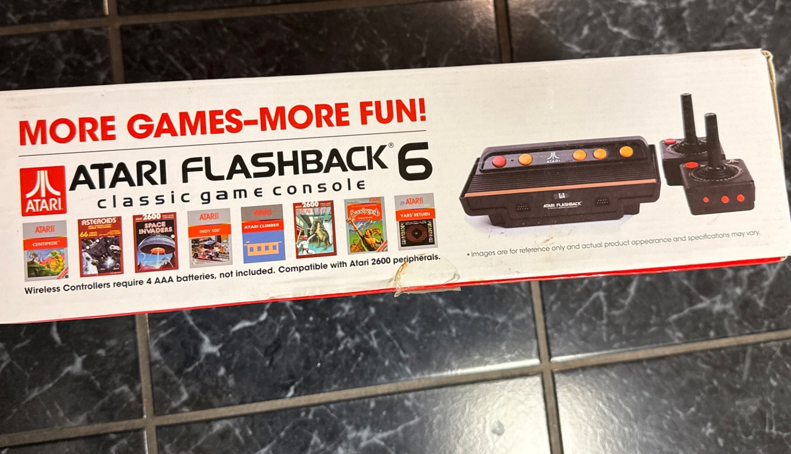 Atari Flashback 6 Classic Game Console Retro untested
