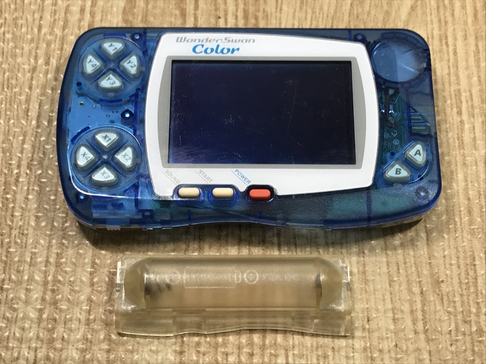 Wonder Swan Color Crystal Blue Console Japan – Tested Working LG9528
