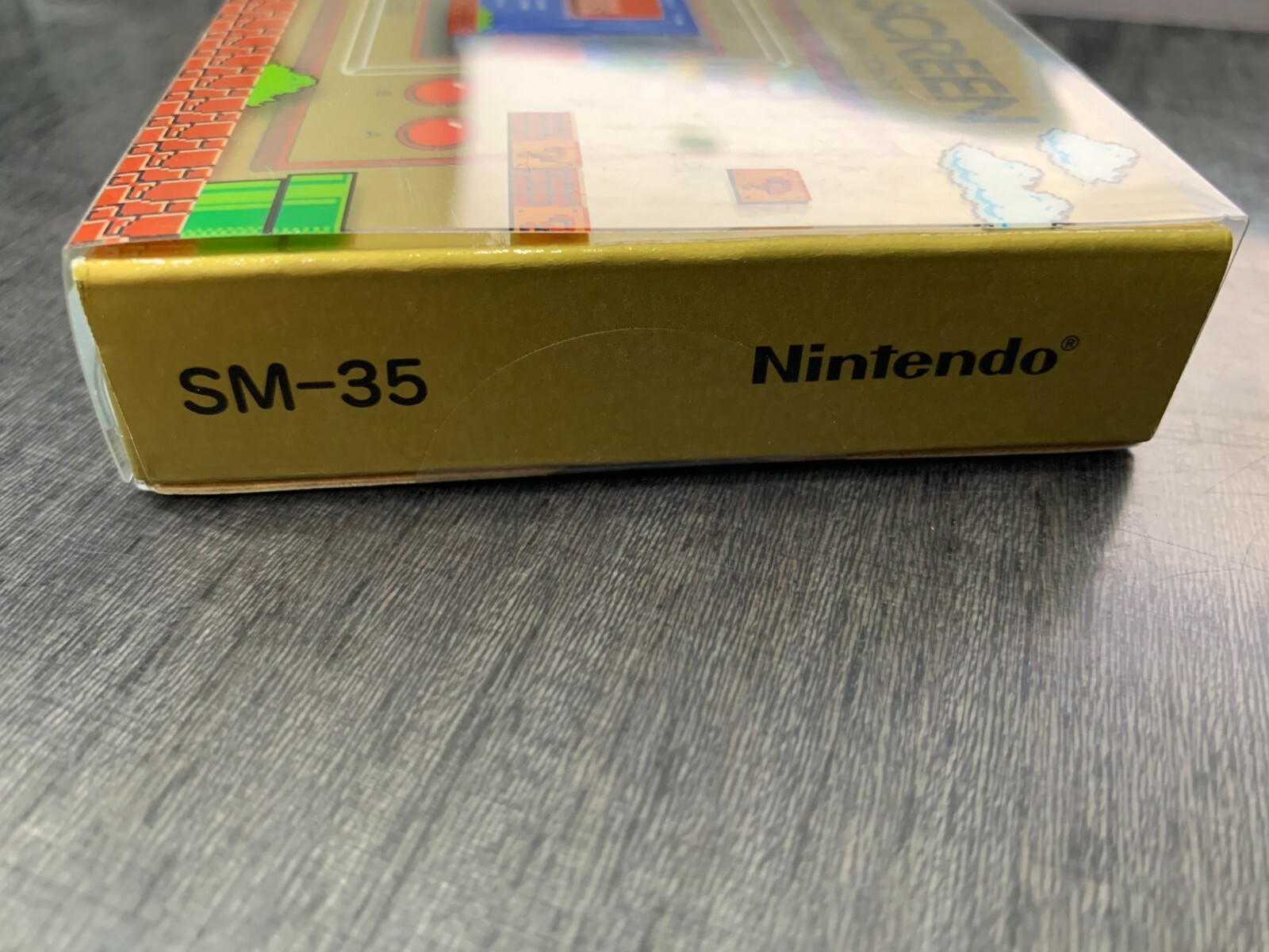 Nintendo Game & Watch Super Mario Bros Handheld Console Clock – New Sealed