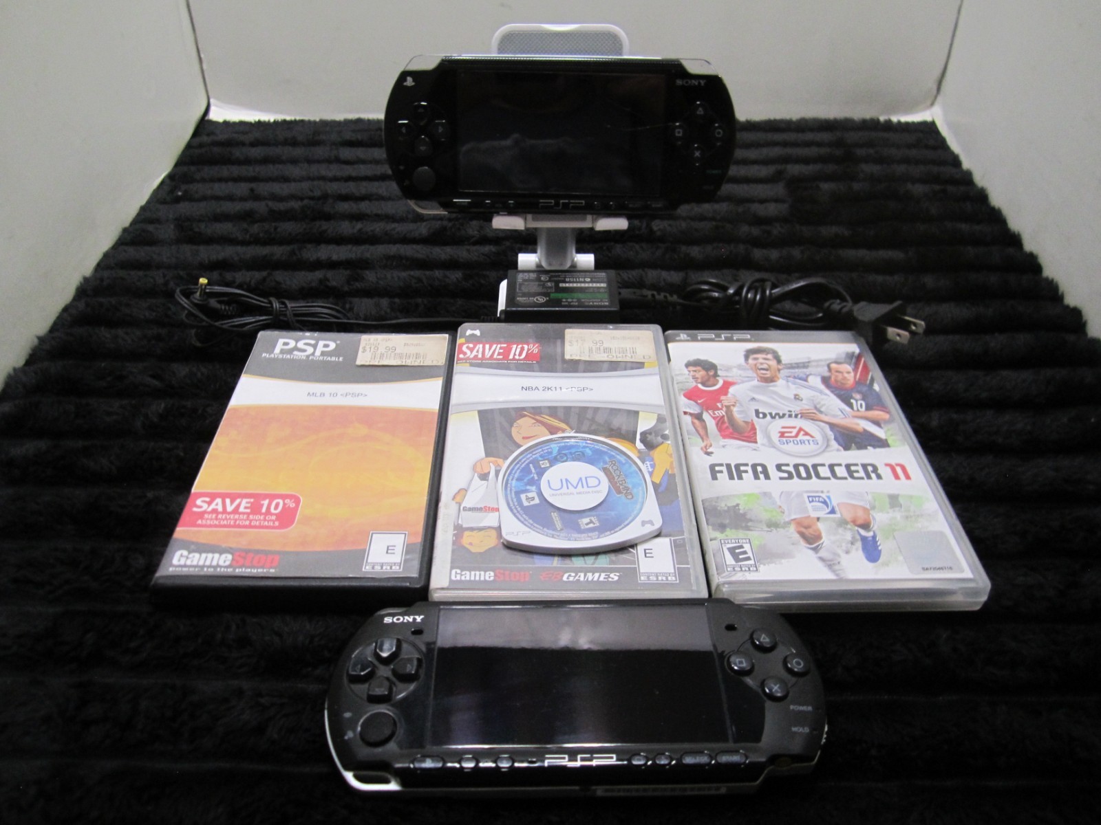 PSP Lot of 2 Consoles with 4 Games