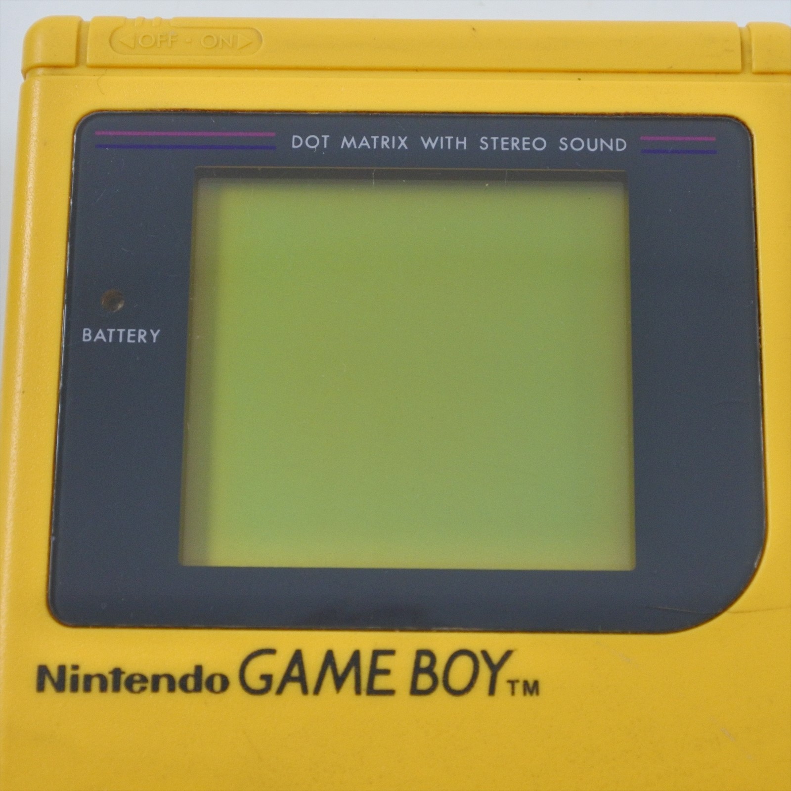 Gameboy Bros YELLOW Console System Classic DMG-001 Nintendo GH2078954 CHINA gb