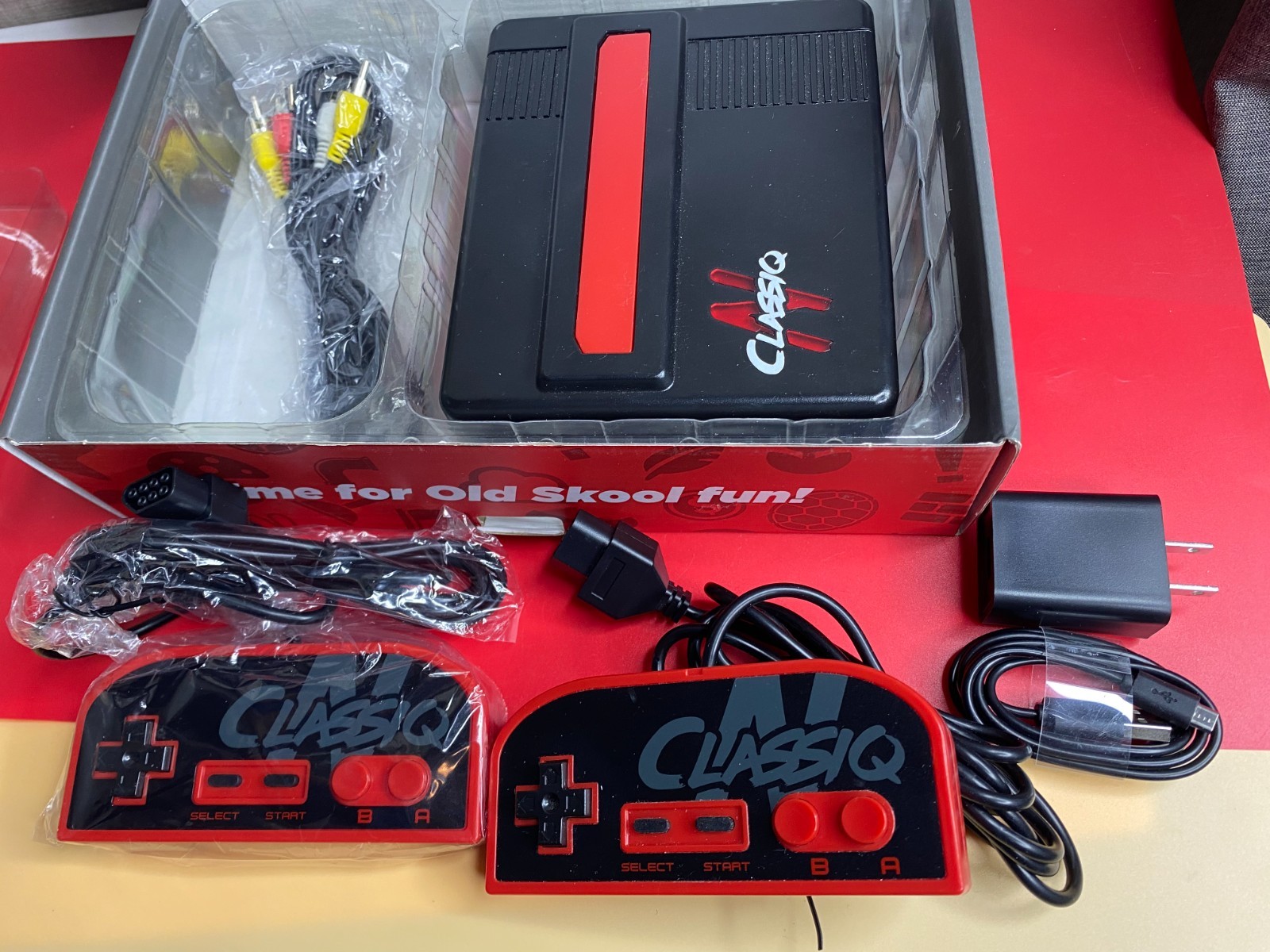 Old Skool Classiq N HD Console – 720p RCA for NES – BARELY USED
