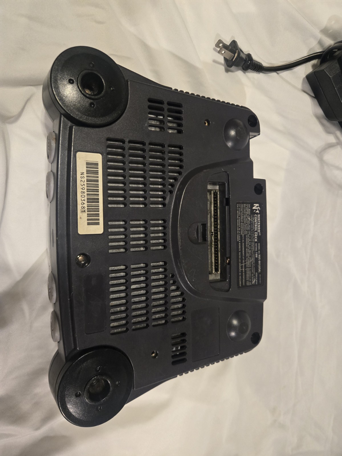 Nintendo 64 N64 – Console + Jumper Pak Power Cable Only