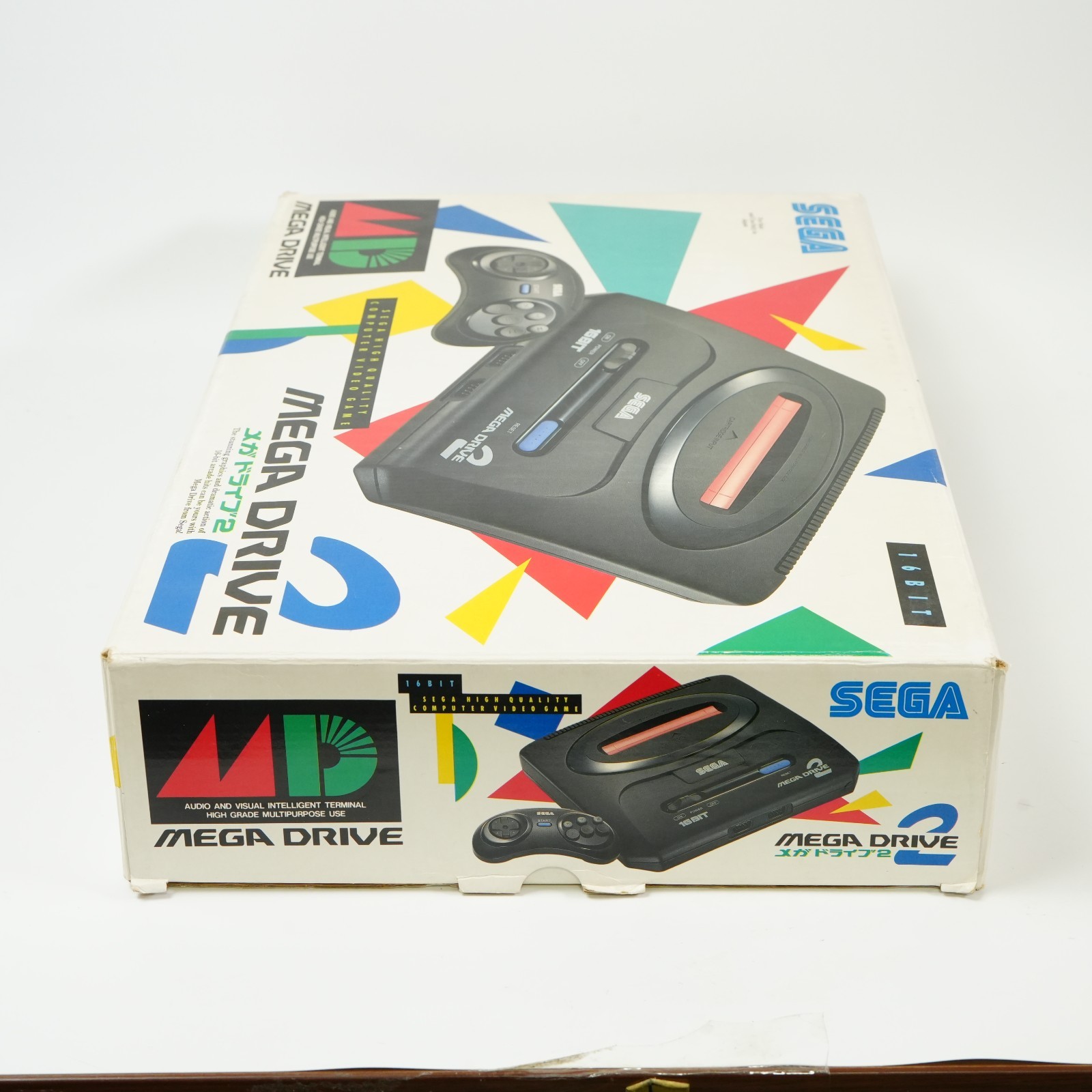 SEGA MEGA DRIVE 2 HAA-2502 NTSC-J Japan Console USB-C Power MOD TESTED w/ Box