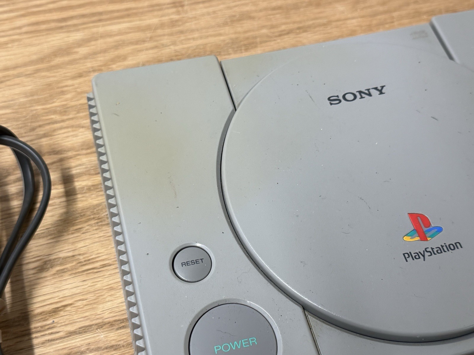 Sony PlayStation 1 (PS1) Gray Console Gaming System SCPH-7501 Tested
