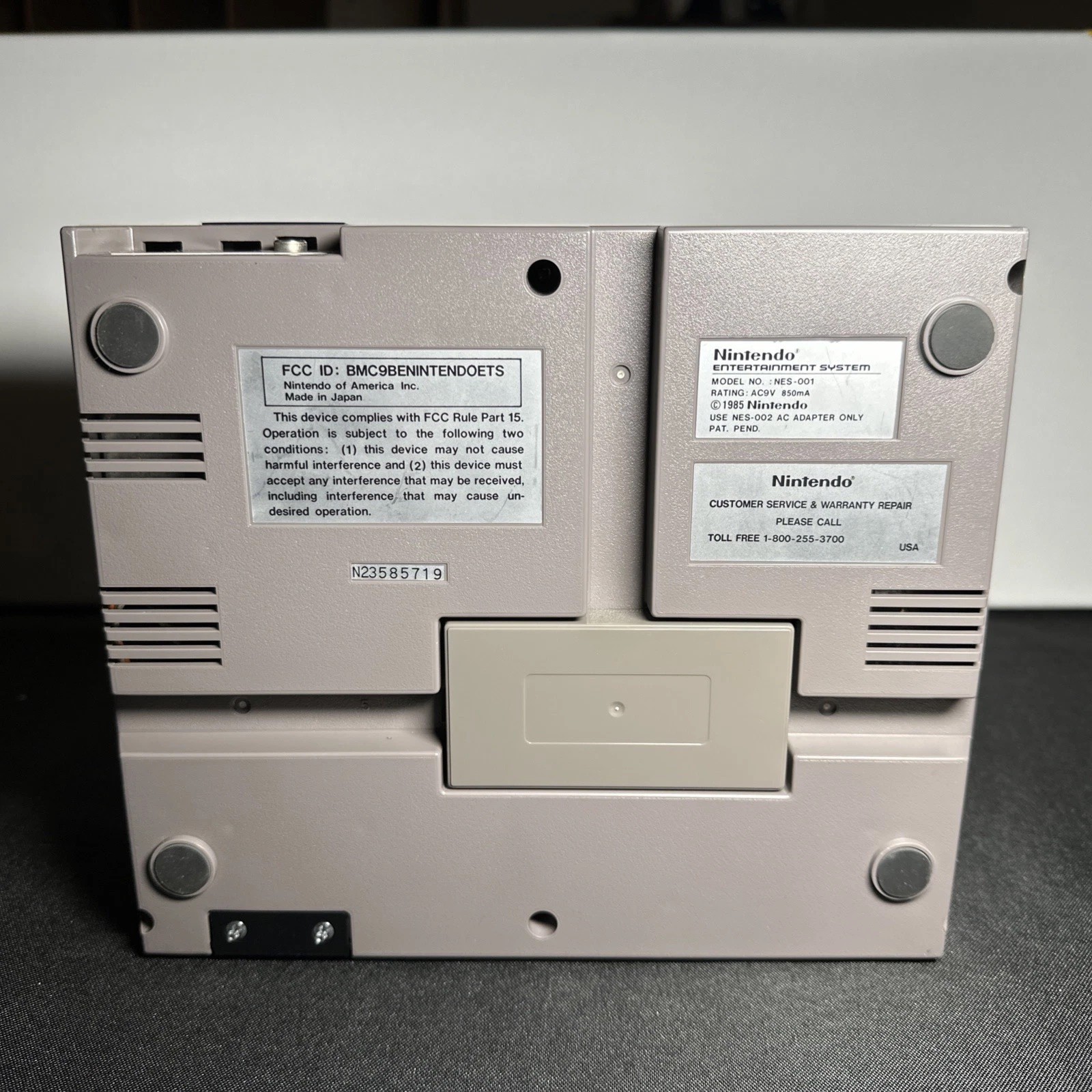 WORKING Original Nintendo NES-001 Bundle Super Mario Bros – Two Controllers