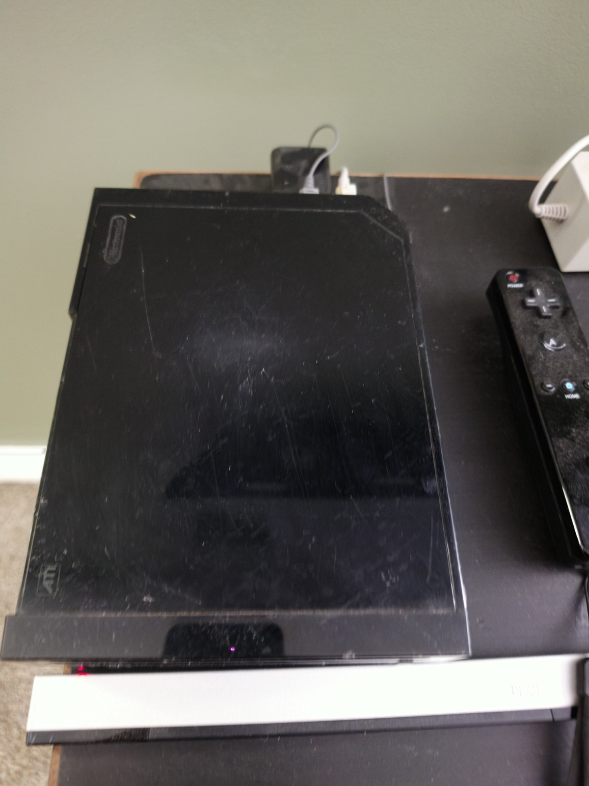 Nintendo Wii Black Model RVL-001 Bundle Tested Working