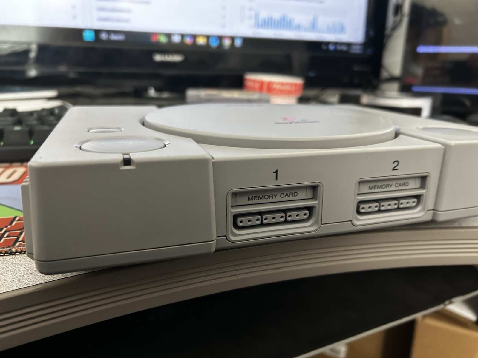 PlayStation 1 Gray Console (SCPH-5501) – CONSOLE ONLY