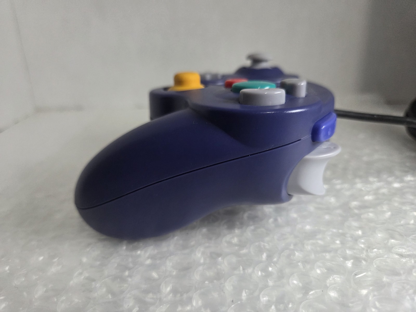 Nintendo GameCube Indigo Console Controller & Cords Bundle New Battery Sticks OE