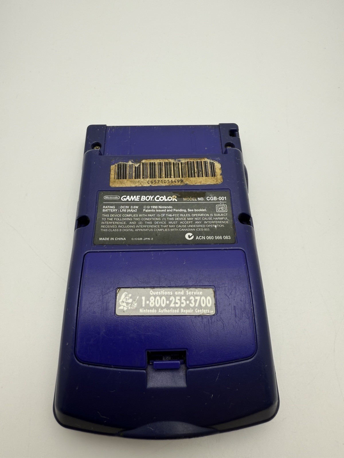Nintendo Game Boy Color Grape (Purple) – Tested Working