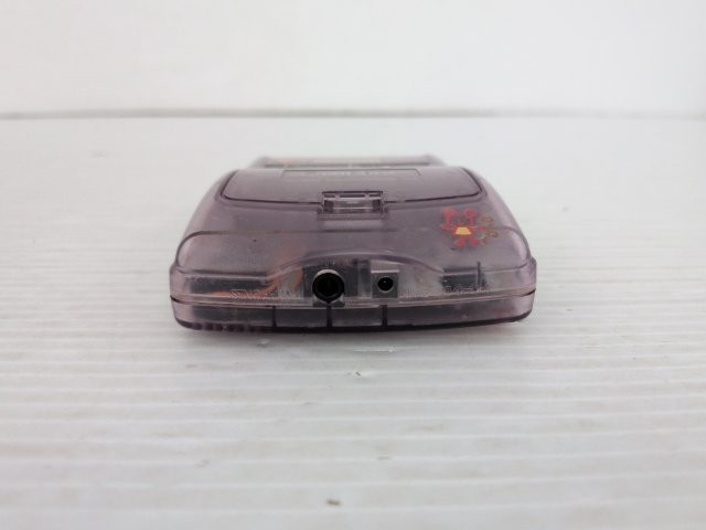 AS IS-Game Boy Color Console (CGB-001 / Clear Purple) 9000025609050