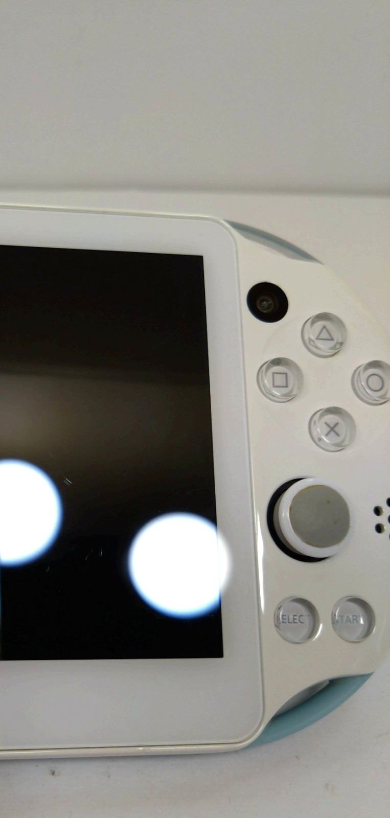 PS Vita 2000 Light Blue White PCH 2000 ZA14 w/Box 8GB PSV Tested Sony 0615H
