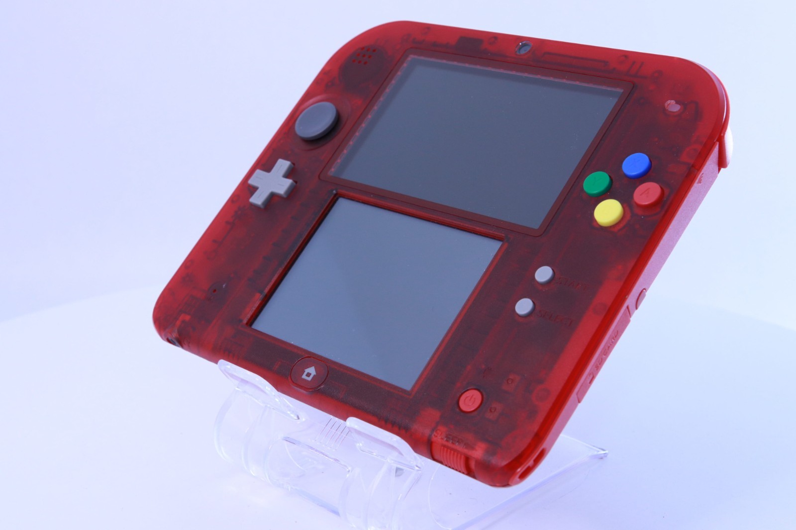Nintendo 2DS Pokémon Red [Rank:S] W/USB Cable